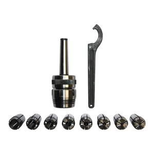 Máy Phay MT2 MT3 MT4 Chuck 8 Chiếc Đặt Với Collet Chuck