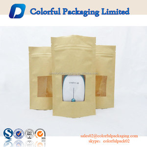 Sac en papier kraft personnalisé, 450 sachets en papier kraft pour emballage de graines de onyques, à fermeture éclair, vente en gros - Product Image 4