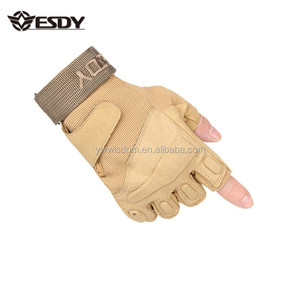 ESDY <span class=keywords><strong>guanti</strong></span> <span class=keywords><strong>tattici</strong></span> mezze dita protezione sport all'aria aperta caccia <span class=keywords><strong>guanti</strong></span> da ciclismo - Product Image 5