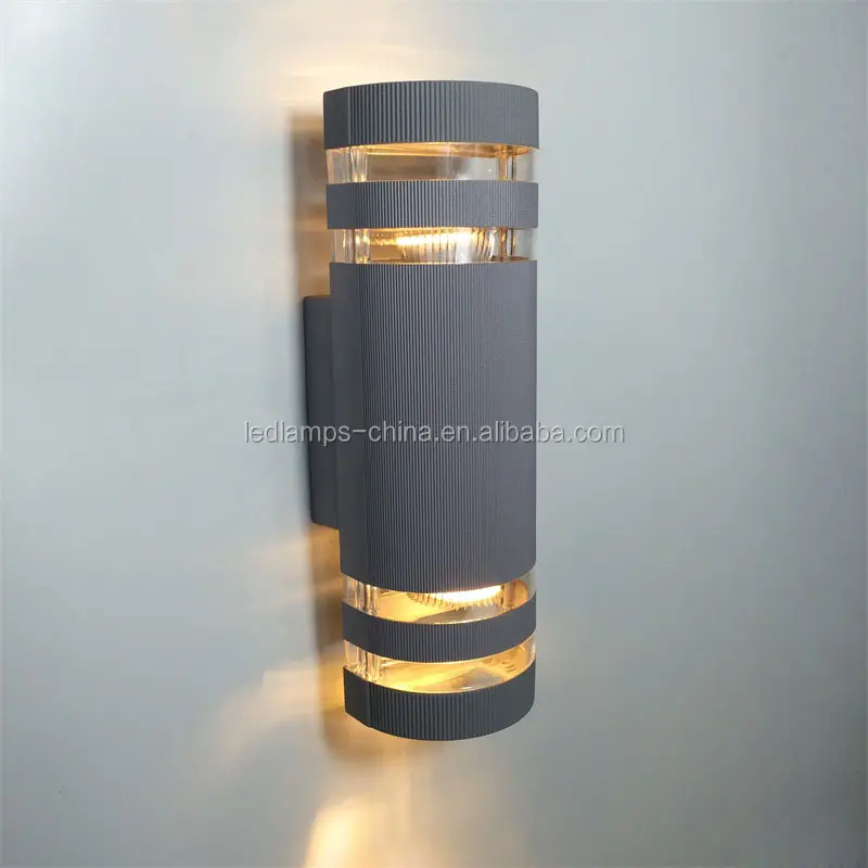 Outdoor wall light square shine up and down hotel