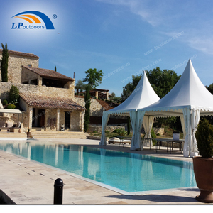20x20 feet alüminyum çerçeve pagoda çardak tentesi olarak yüzme havuzu örtüsü - Product Image 4