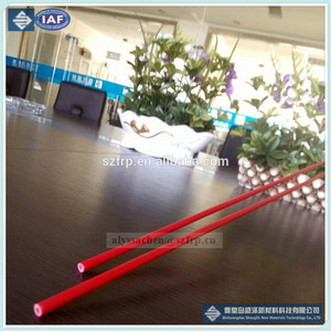 Rojo de frp de rod/6mm de fibra de vidrio poste de <span class=keywords><strong>la</strong></span> tienda/grp ronda bar - Product Image 4