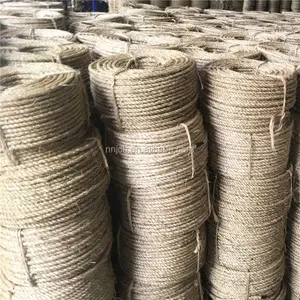 Ucuz Sisal halat kenevir halat B sınıfı 14 ~ 56mm sisal halat