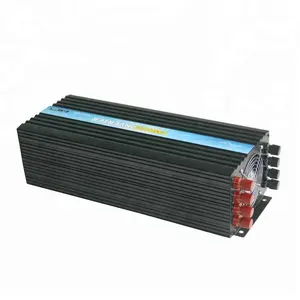 Thương Mại Đảm Bảo 24Volt 220Volt Dc Để Ac Tần Số Cao Tinh Khiết Sóng Sin Power Inverter 6000 Watt Inversor Cho Xe RV Đen