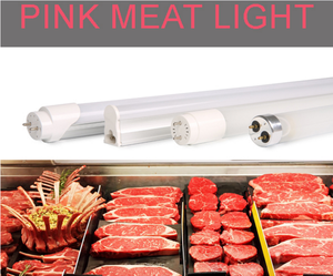 China Wholesale 4FT 18W LED Pink T8 Meat Light Tube Lamp - Product Image 3