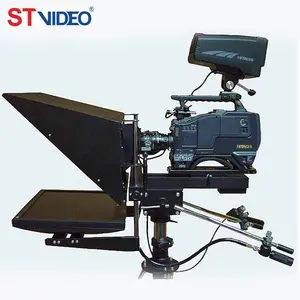 Trasmissione fotocamera teleprompter per le notizie di trasmissione 19 pollici ad alta luminosità