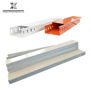 100MMx50MM POWDER COATED CABLE TRUNKING - Nationwide Electrical Industries  Ltd.