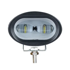 12V 48V العمل LED رافعة شوكية ضوء 4 بوصة تحذير أضواء 10w الأزرق رافعة شوكية أضواء