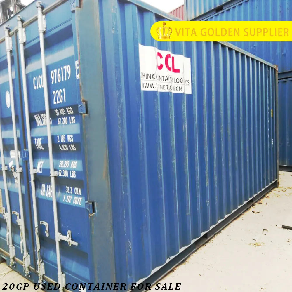 Used shipping container stainless steel storage usage cargo shipping waterproof container for sell in China