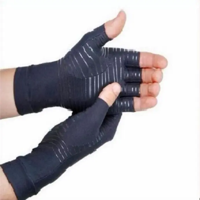 Couleur et Taille Personnalisée Coton L'arthrite Gants Magnétiques (Matériau En Cuivre pourrait également être ok)