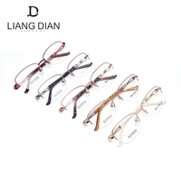 Gafas de lectura de montura óptica cómodas únicas de titanio