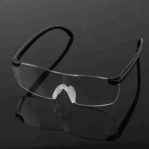 MG19156 Clip On magnifying glasses for newspaper reading 2x magnifier Folding Handsfree Clip On Eye Glasses