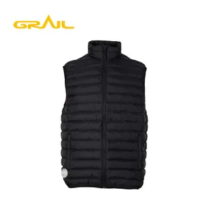 Hot selling high quality fancy sleeveless waterproof men's vests & waistcoats