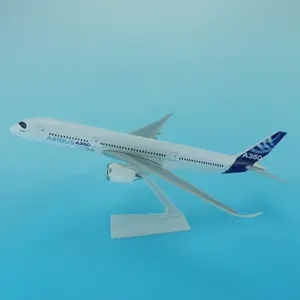 Scale1/200 33.5cm A350 plastik uçak modeli dekorasyon uçak modeli
