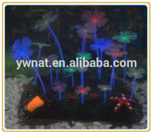 la resina de imitación edad bien artificial de <span class=keywords><strong>coral</strong></span> con led de la lámpara <span class=keywords><strong>y</strong></span> el aire de piedra para el acuario - Product Image 2