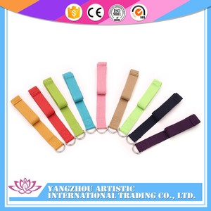 Chine gros <span class=keywords><strong>pas</strong></span> <span class=keywords><strong>cher</strong></span> de haute qualité <span class=keywords><strong>coton</strong></span> <span class=keywords><strong>Sangle</strong></span> de yoga avec étiquette - Product Image 6