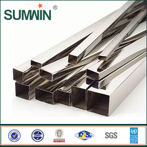 פושאן מפעל אספקת astm a554 <span class=keywords><strong>304</strong></span> צינור מרובע מרפסת מעקה - Product Image 5