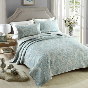 Funda de cama acolchada con estampado, 100% algodón - Product Image 2