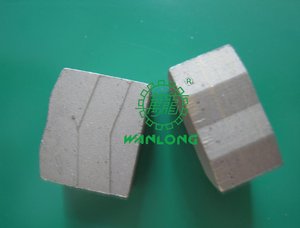 China, Wanlong Diamante segmentos de hoja de sierra, corte de granito, mármol, piedra arenisca, basalto, <span class=keywords><strong>andesita</strong></span> piedra - Product Image 6