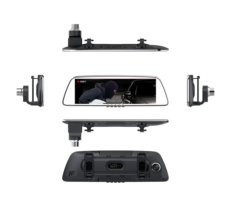 Baru FHD 1080P Fash Cam 7 Inci Mobil DVR Gps Navigasi dan Malam Visi Kamera Ganda Terpisah 1080P HD