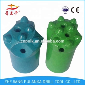 34mm <span class=keywords><strong>4</strong></span>,5, 6,7, 8 pulsanti 7/11/12 degree conici <span class=keywords><strong>bit</strong></span> pulsante per miniera di perforazione - Product Image 6