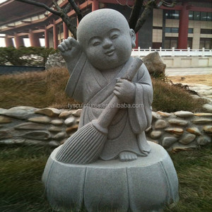 Estatuas de Buda Pequeñas de Mármol Blanco para Decoración Interior o Exterior - Product Image 4