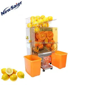 20 sinaasappels per minuut Industriële Automatische Oranje Juicer Machine met ce-certificering