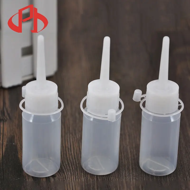 Fabrika en kaliteli 30ml LDPE boş plastik sıkmak yağ mutfak lube şişe sosu sirke şişesi tutkal sıkılabilir şişe ucuz