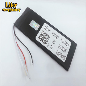 Three lines Li-polymer battery 323595 1800 mAh <strong>3</strong>,7 V Lipo battery with PCM lithium battery - Product Image 1