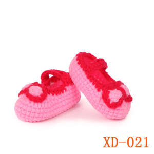 2016 zapatos de bebé recién nacido divertido ganchillo zapatos de bebé primeros zapatos del caminante - Product Image 3