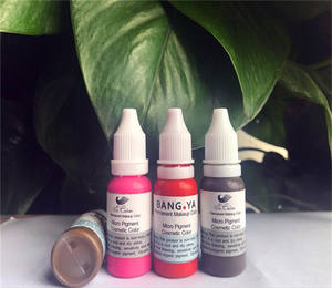 OEM 15ML ou 1000ML <span class=keywords><strong>Micro</strong></span> Pigmento Tinta De Tatuagem Orgânica para Salões De Beleza Maquiagem Permanente 1kg Tatoo Ink - Product Image 2