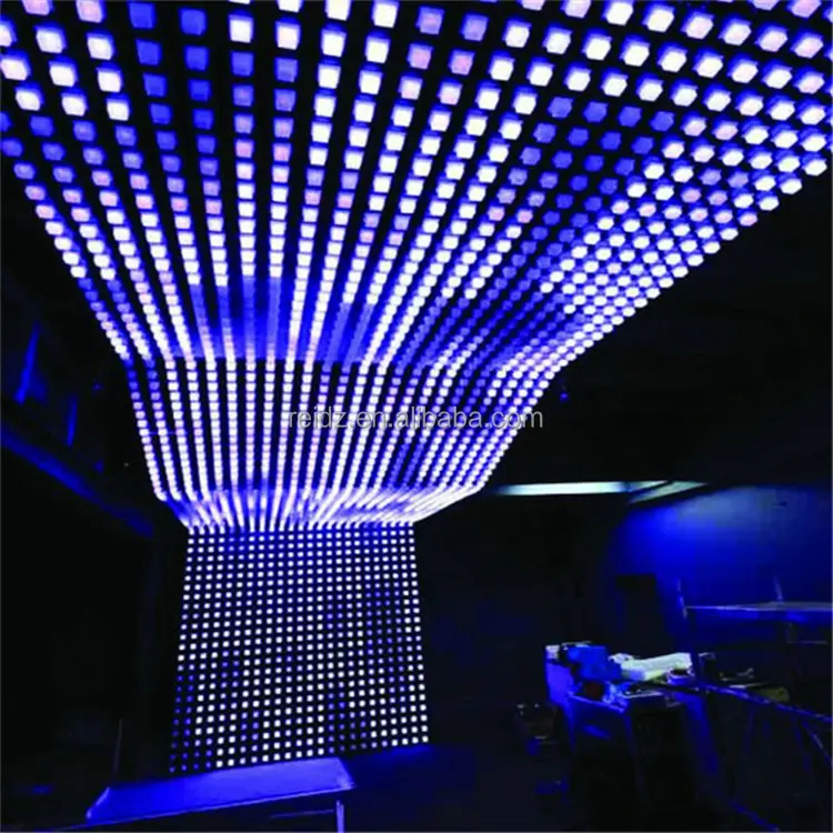 led bar ceiling screen with video effect