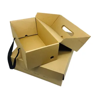 Boîtes en carton avec Logo de marque imprimé, boîte à chaussures en papier, emballage en papier Kraft, boîte à sous-vêtements Recyclable, vente en gros