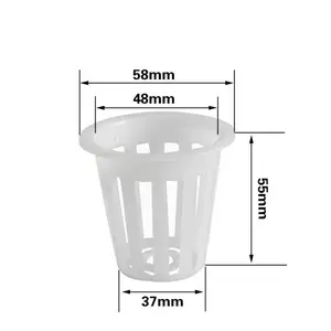 Skyplant High Quality Plastic Cup Hydroponic Grow System Net Pot
