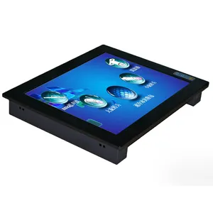 15" Industrial all in one Computer with 4 COM RS485/RS232 2xLAN RJ45 64GB 128GB SSD Touch Screen Panel PC