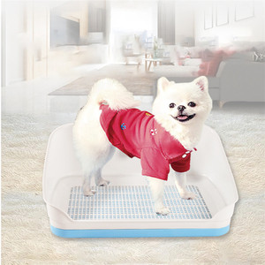 Cuvette des animaux de compagnie, <span class=keywords><strong>toilette</strong></span> pour chien et <span class=keywords><strong>chiot</strong></span>, plateau d'entraînement mural et poteau - Product Image 1