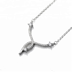 Más de 925 de <span class=keywords><strong>la</strong></span> CZ de <span class=keywords><strong>la</strong></span> plata esterlina collar de joyas - Product Image 2