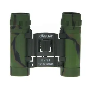 Popular 8x21 binocular, bolso binocular para esportes e lazer ao ar livre.