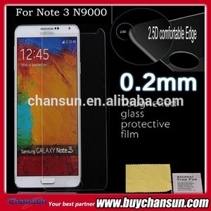 preminum templado de vidrio protector de pantalla de la película de la cubierta de guardia para samsung <span class=keywords><strong>3</strong></span> nota - Product Image 1
