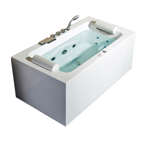 Tendance Hot Spa Massage <span class=keywords><strong>Jaccuzi</strong></span> Spa Baignoire CE Blanc Salle De Bains Baignoire De Massage Baignoire D'angle 2 Personnes Jupe Simple Bas <span class=keywords><strong>Prix</strong></span> Moderne - Product Image 5