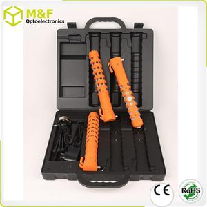 3-Paquete de batería recargable de seguridad vial señal de tráfico luz de advertencia de tráfico luz led de luz de tráfico - Product Image 4