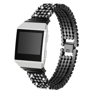 Venta caliente elegante diamante pulsera para Fitbit iónica correa de <span class=keywords><strong>reloj</strong></span>, Diamond steel band para Fitbit iónica Correa - Product Image 3