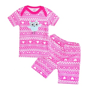 Penjualan Laris 2019 Set Kaus Celana Balita Set Baju Bayi Perempuan Cantik Katun 100% - Product Image 4