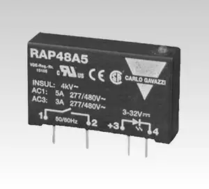 PCB or socket mounting 1-phase ZS type SSR Solid State Relay