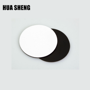 도매 기념품 맞춤형 원형 55mm 인쇄 가능한 나무 MDF 블랭크 승화 냉장고 자석 - Product Image 2