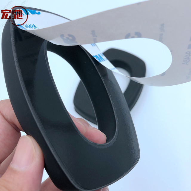 Leather Sponge Replacement Ear Cushion for Custom Headset Hearing Protection Earmuff With Sticker Tape