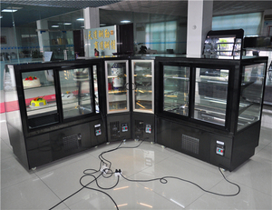 Góc Phải Bánh Thương Mại Hiển Thị Bánh Mì Showcase Tủ Lạnh Bánh Hiển Thị Trường Hợp - Product Image 6