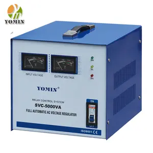 YMSVC-5 Tek Fazlı Servo Motor Sabitleyici otomatik 5000VA üreticisi