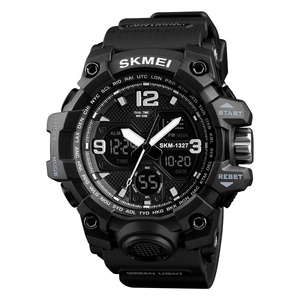 <span class=keywords><strong>Relojes</strong></span> Hombre SKMEI 1327 Reloj de Pulsera Deportivo para Exteriores con Doble Hora Analógico Digital para Hombre y Mujer - Product Image 4