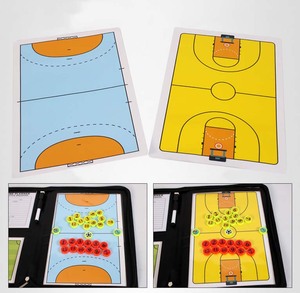Multi-fuctional di cuoio dell'unità di elaborazione magnetica basket calcio pallamano pallavolo allenatore tattica di bordo con la penna - Product Image 4